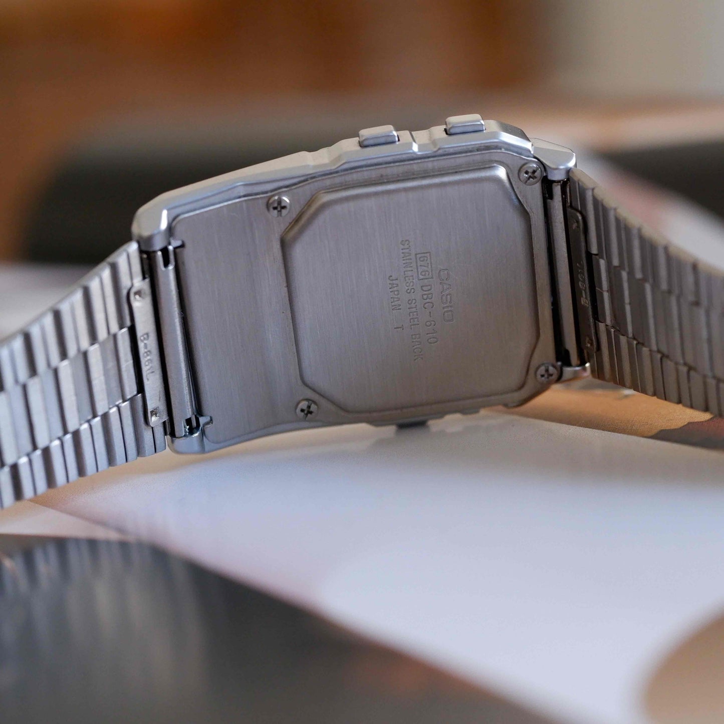 Vintage Casio Ref. DBC-610 Data Bank Quartz from the 80s Mint Condition