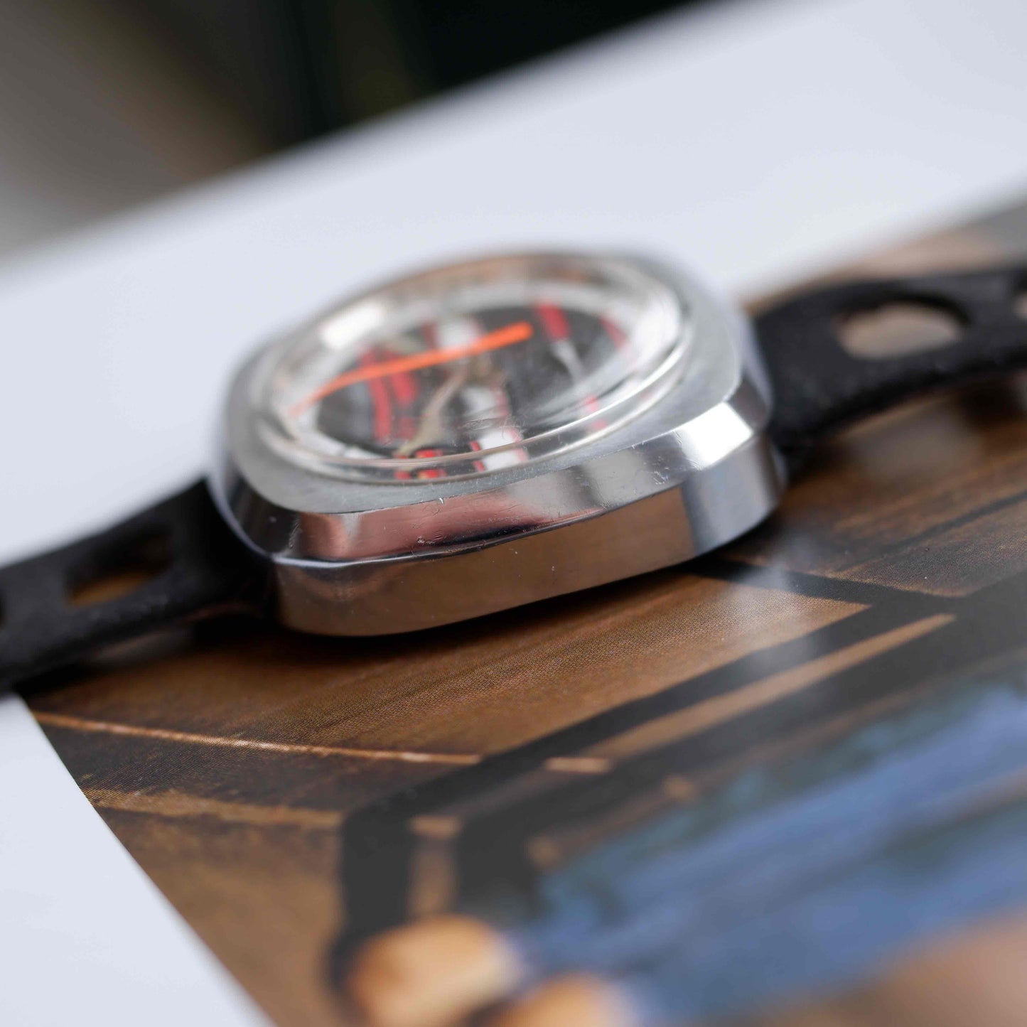 Vintage Misalla Chronograph Mechanical with Factory Strap 70s Mint