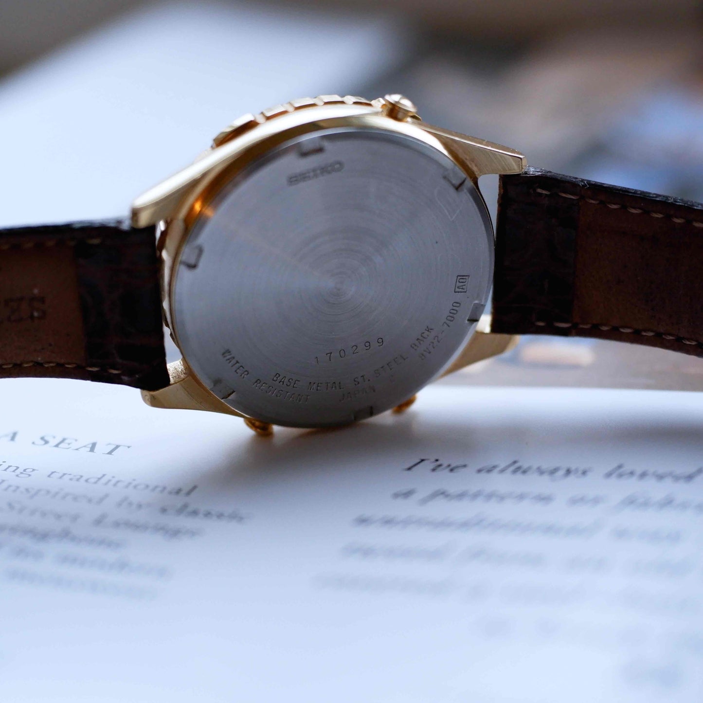 Vintage Seiko World Time Ref. 8v22-7000 Alarm