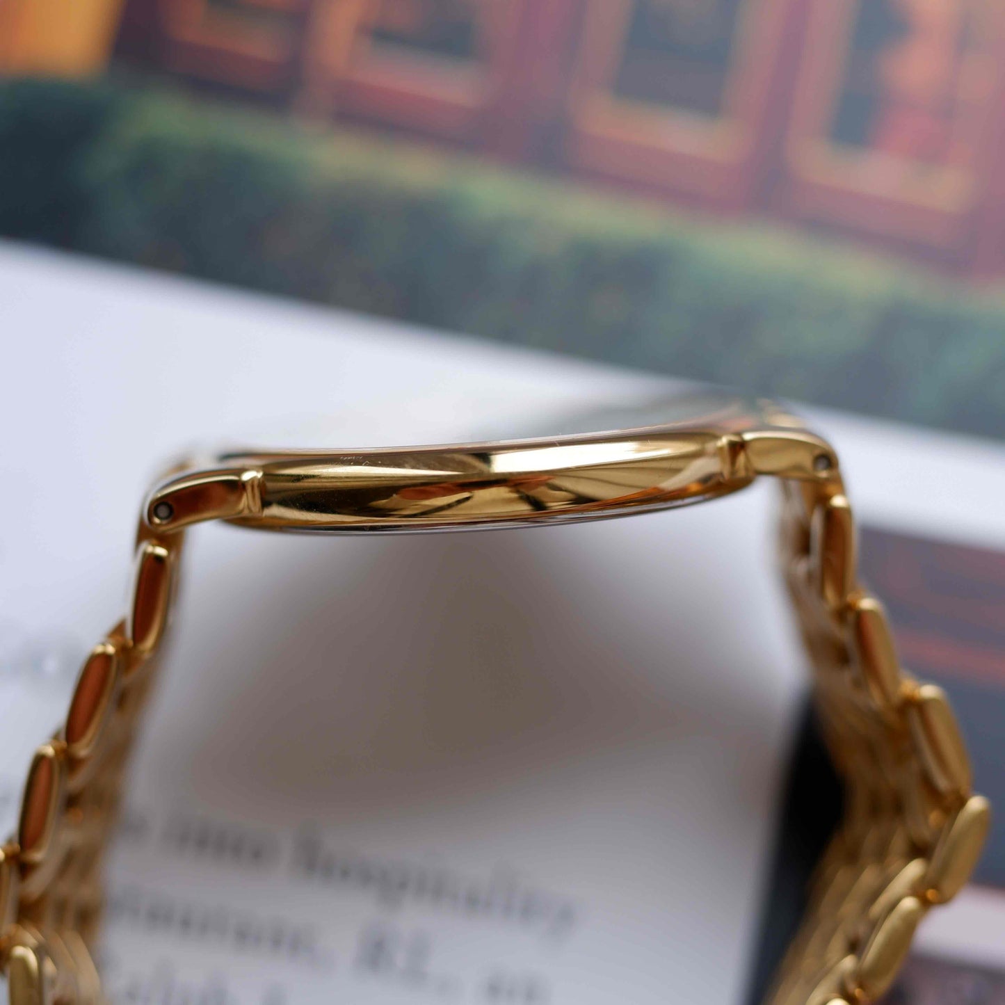Vintage Longines La Grande Classique Dress Watch 90s Gold Quartz Mint