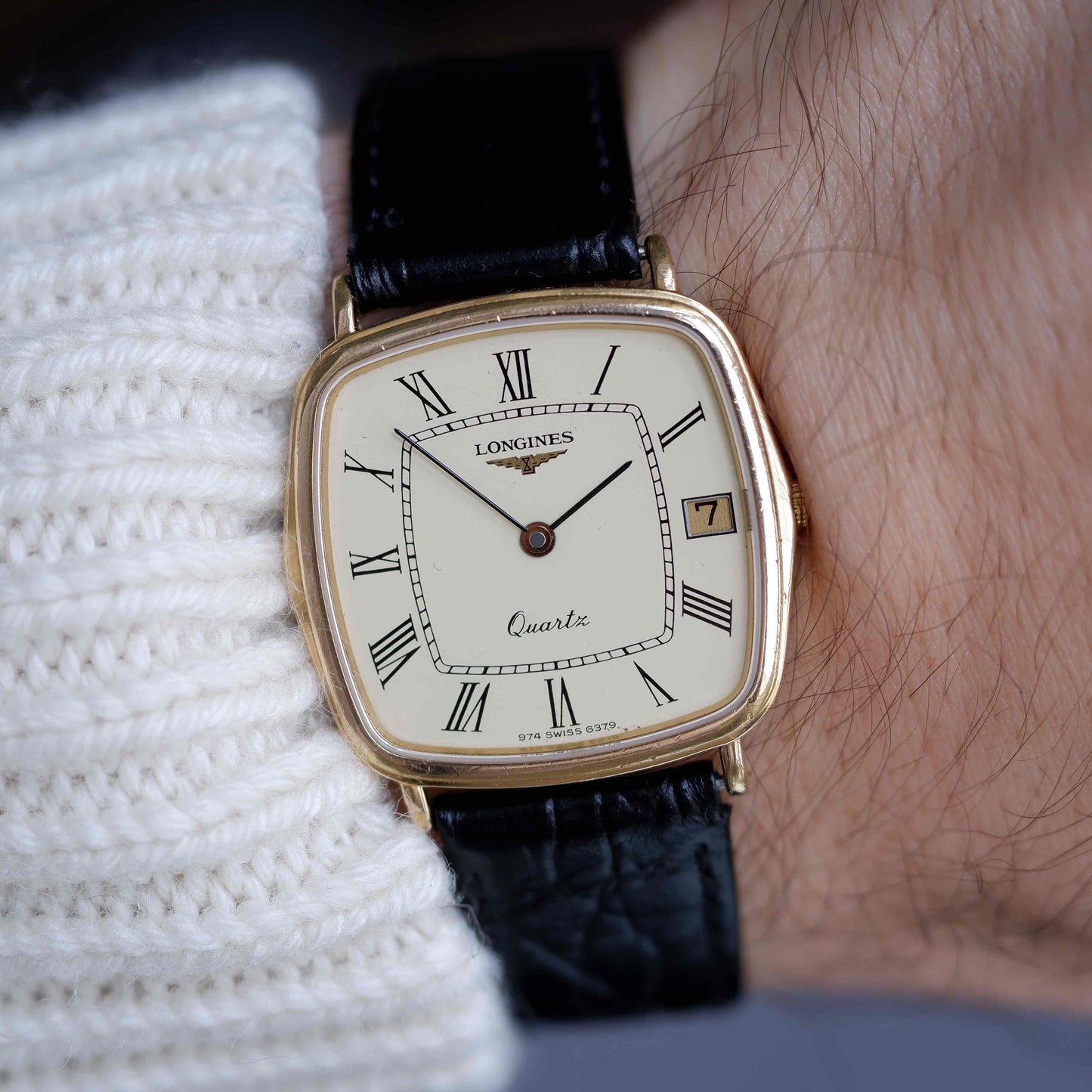 Vintage Longines L974.2 Dress Watch 70s Ultra Thin Gold Plated