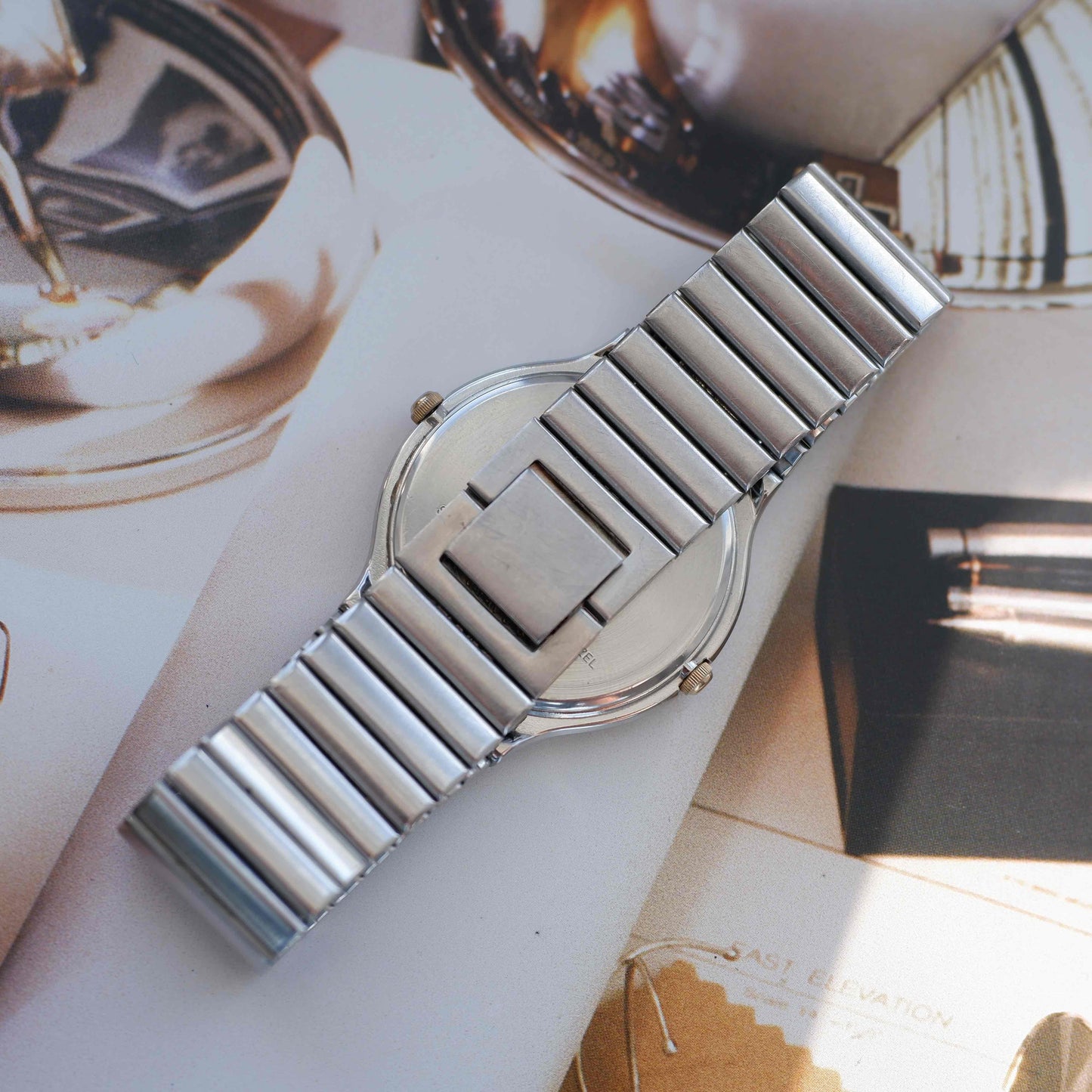Vintage Seiko Ref. 7F24-6010 Two-Tone Day Date & 24H Subdials