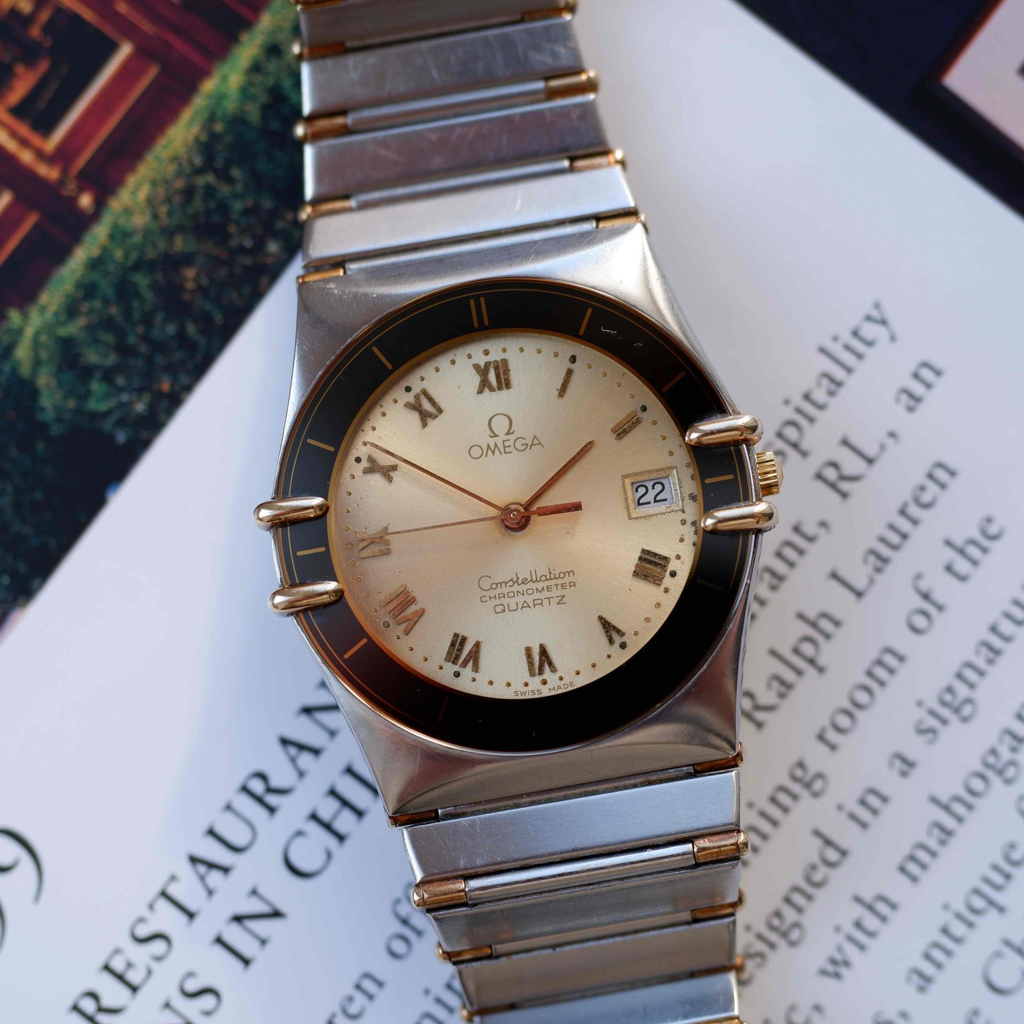 Vintage Omega Constellation Manhattan Ref. 198.0140/398.0866 from the 80s