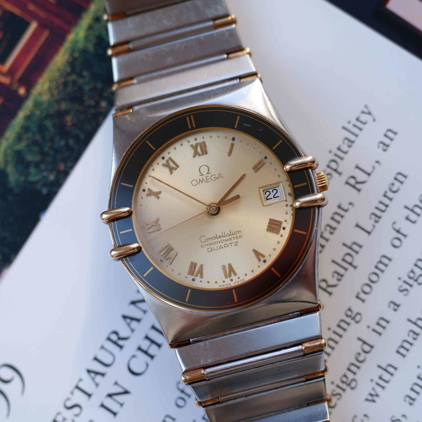 Vintage Omega Constellation Manhattan Ref. 198.0140/398.0866 from the 80s