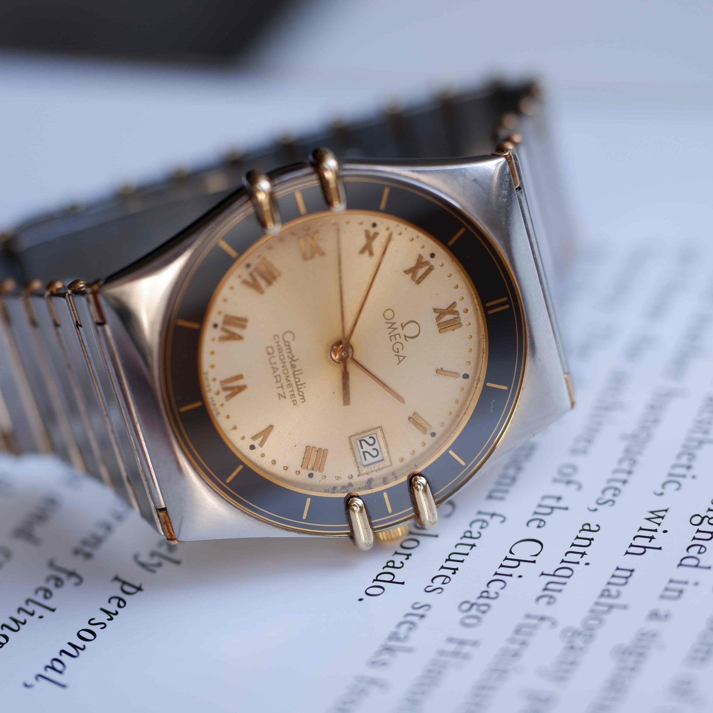 Vintage Omega Constellation Manhattan Ref. 198.0140/398.0866 from the 80s