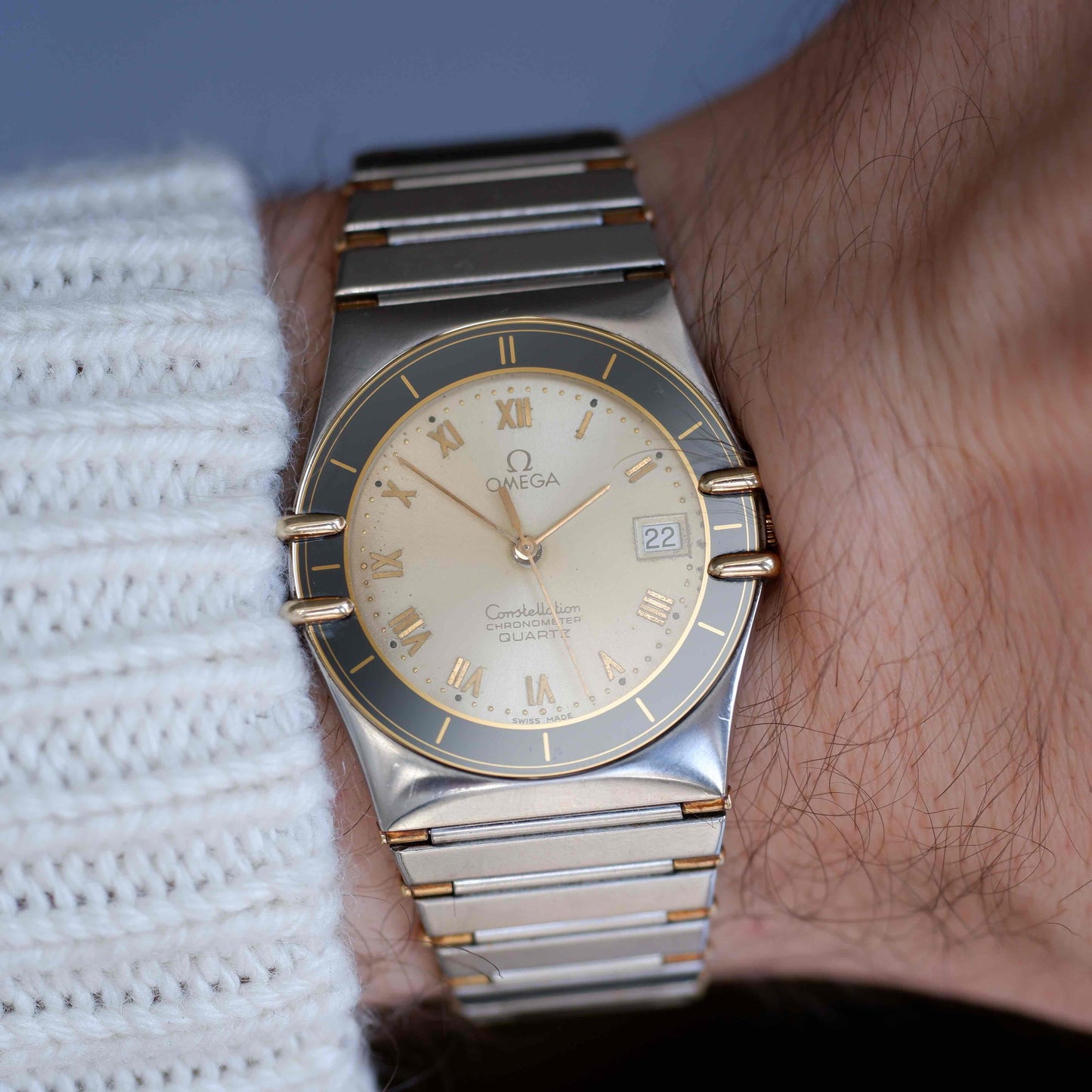 Vintage Omega Constellation Manhattan Ref. 198.0140/398.0866 from the 80s