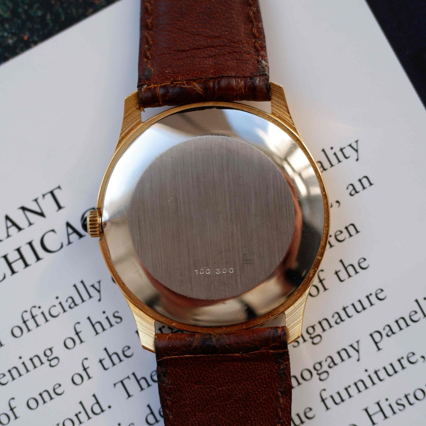 Vintage Emile Pequignet Mechanical 80s Golden Ultra Slim Mint