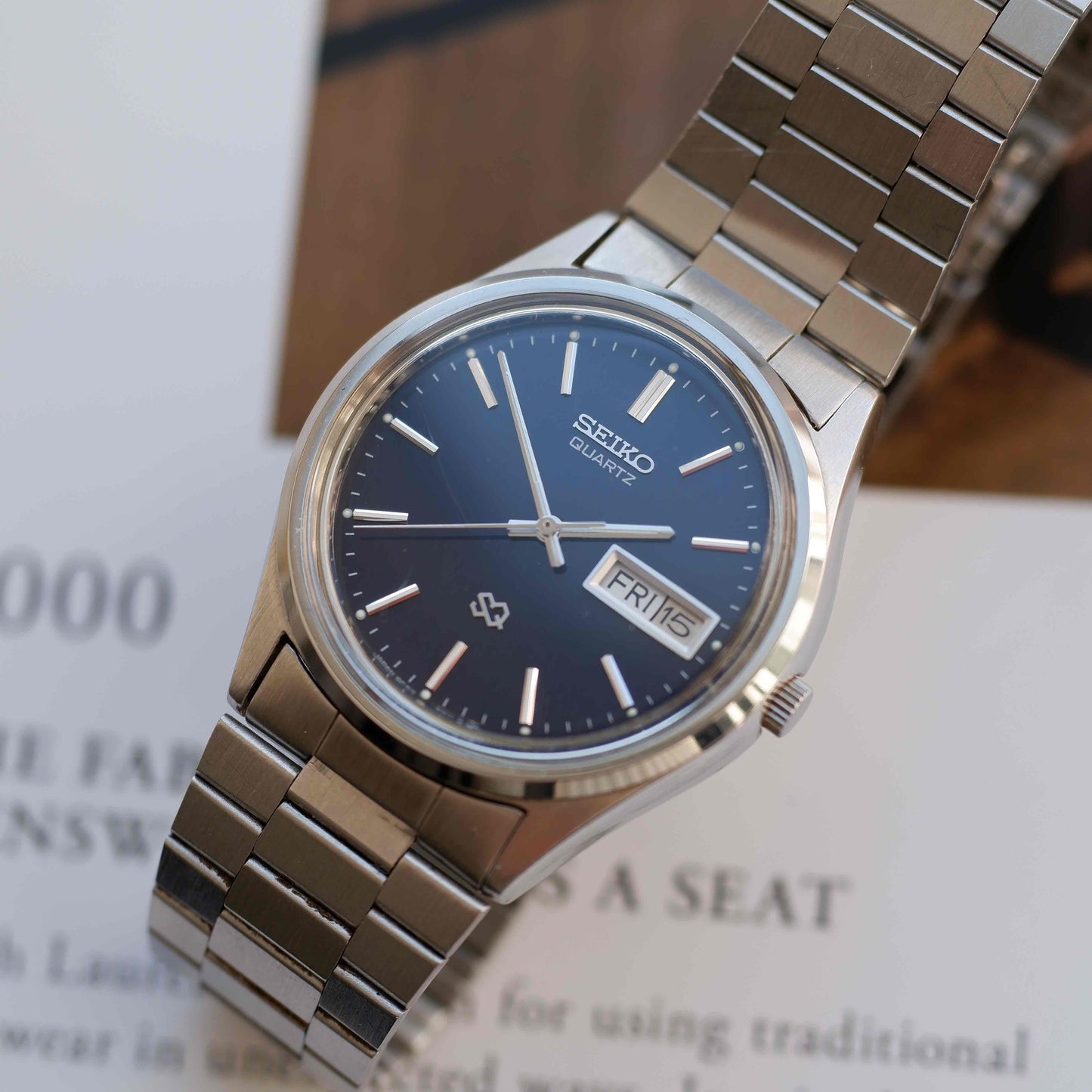 Vintage Seiko Day and Date Quartz from the 80s