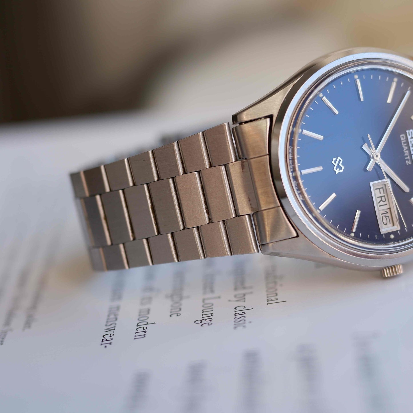 Vintage Seiko Day and Date Quartz from the 80s