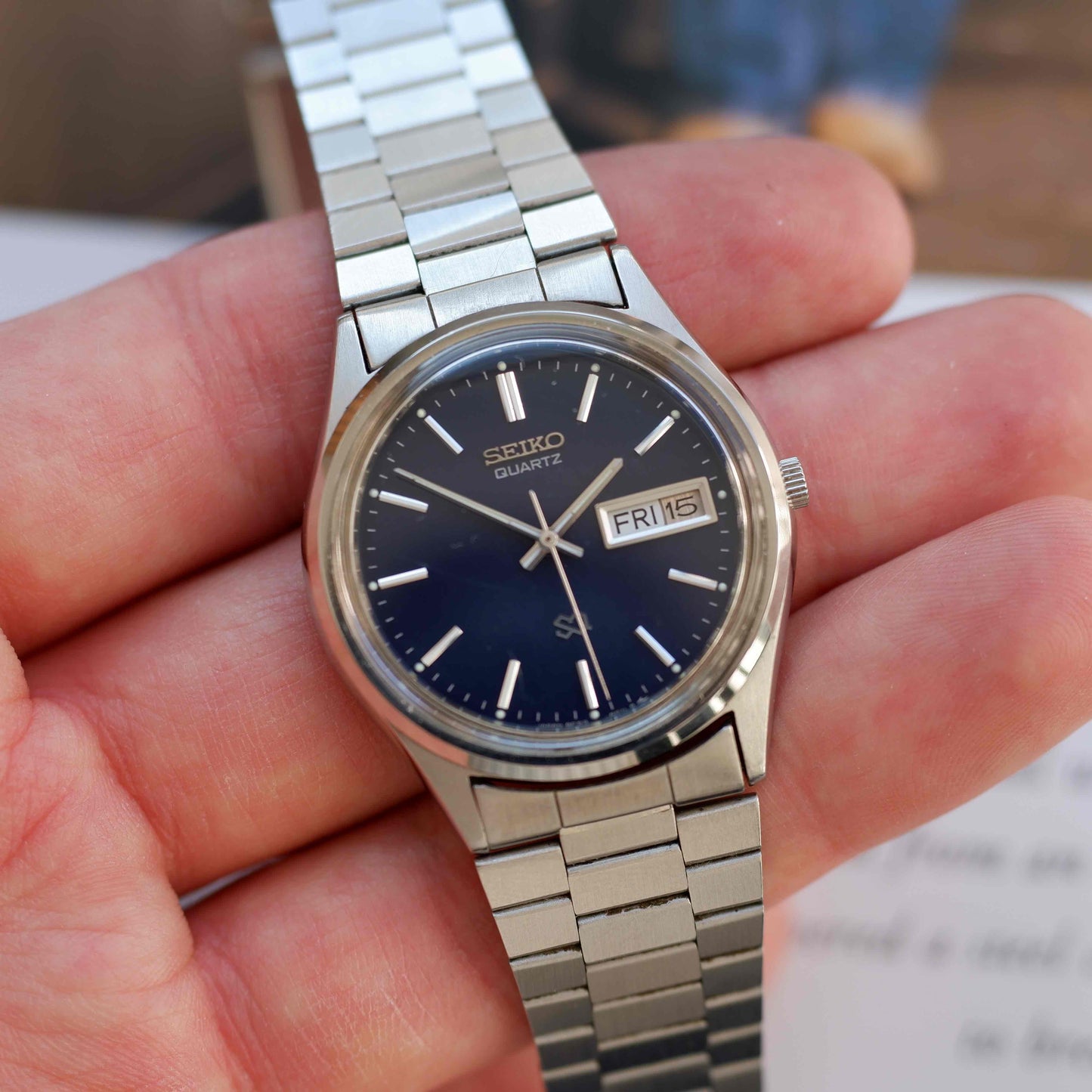 Vintage Seiko Day and Date Quartz from the 80s