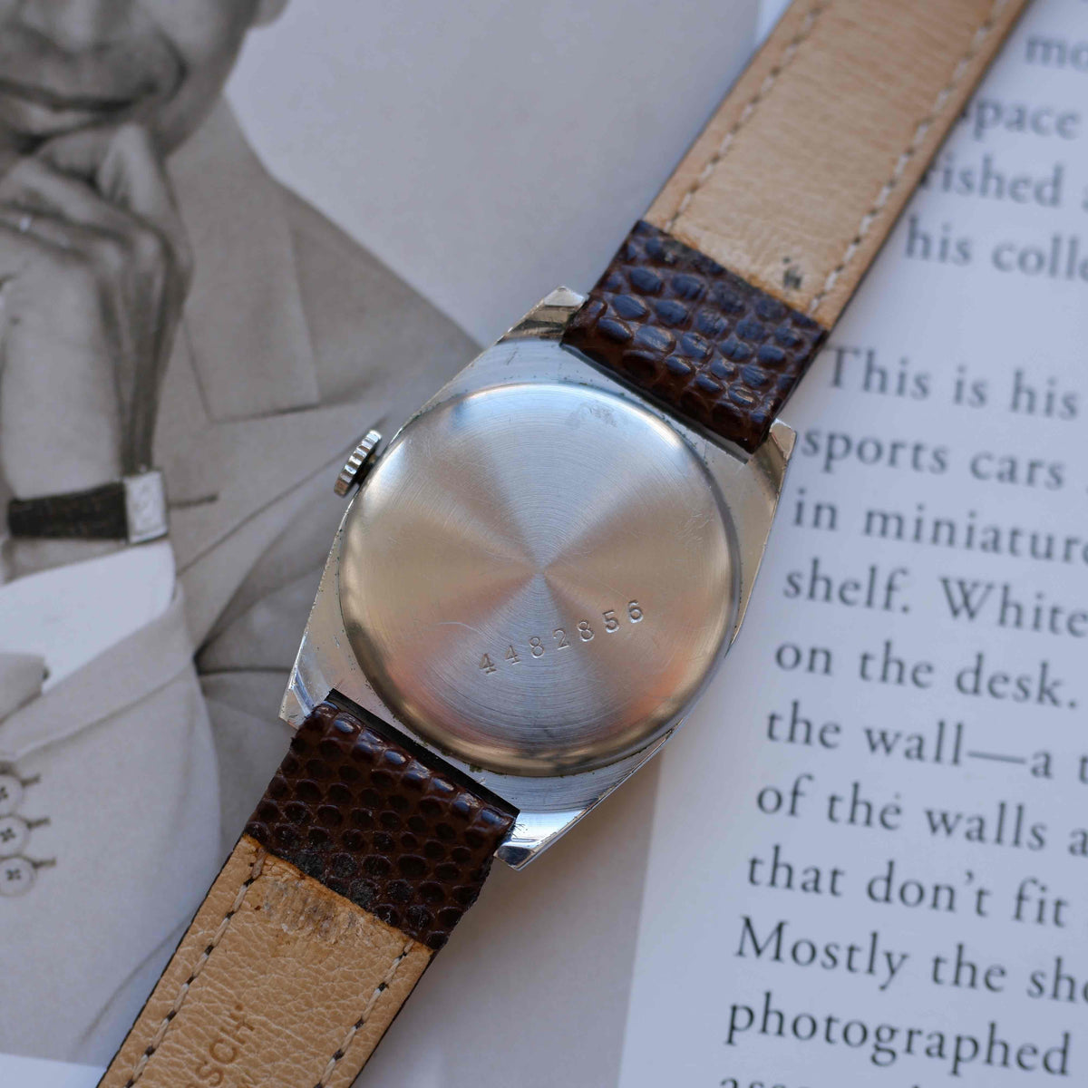 Vintage Doxa Anti-Magnetic Small Seconds 40s Silver Dial Mechanical