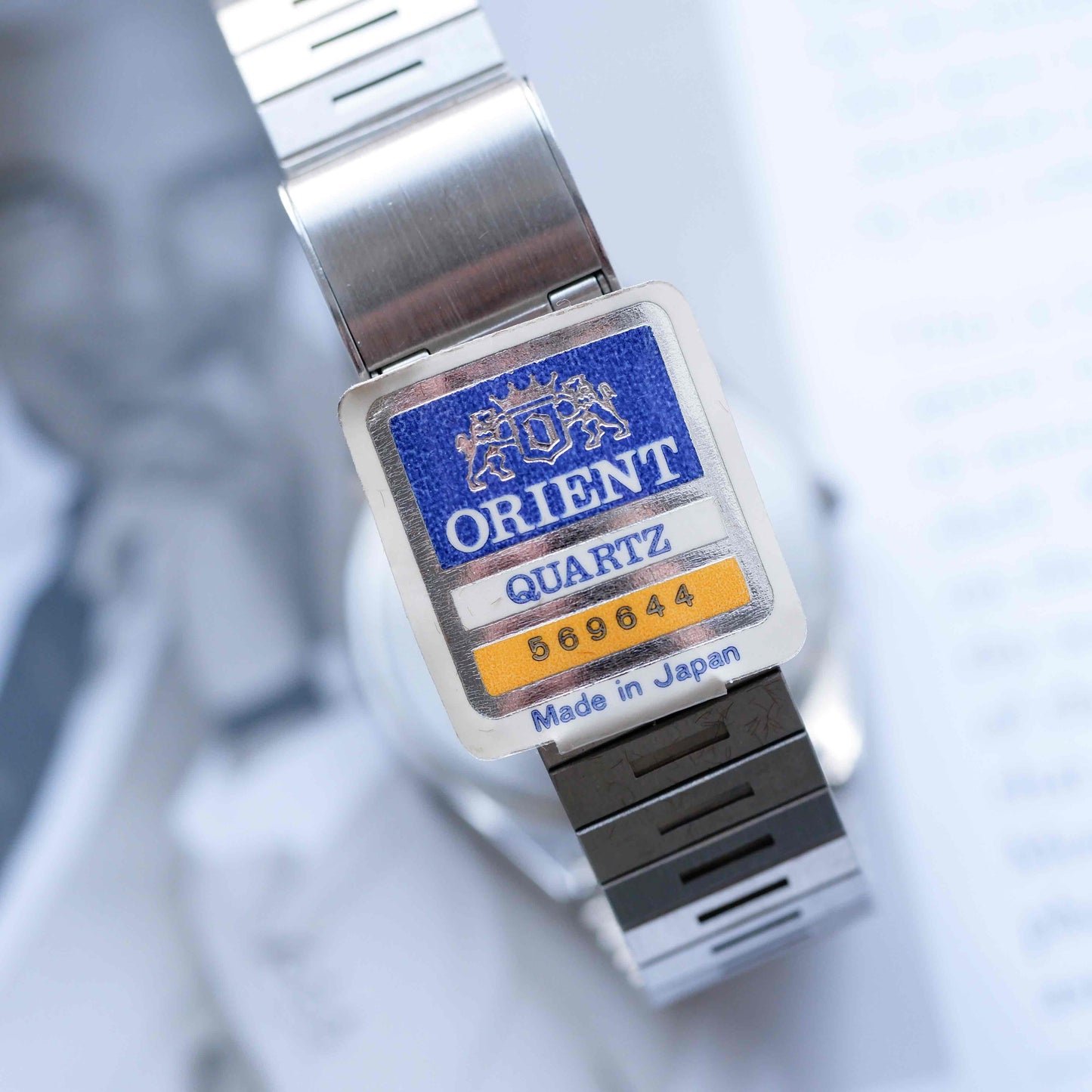 Vintage Orient Day and Date Quartz from the 80s in NOS