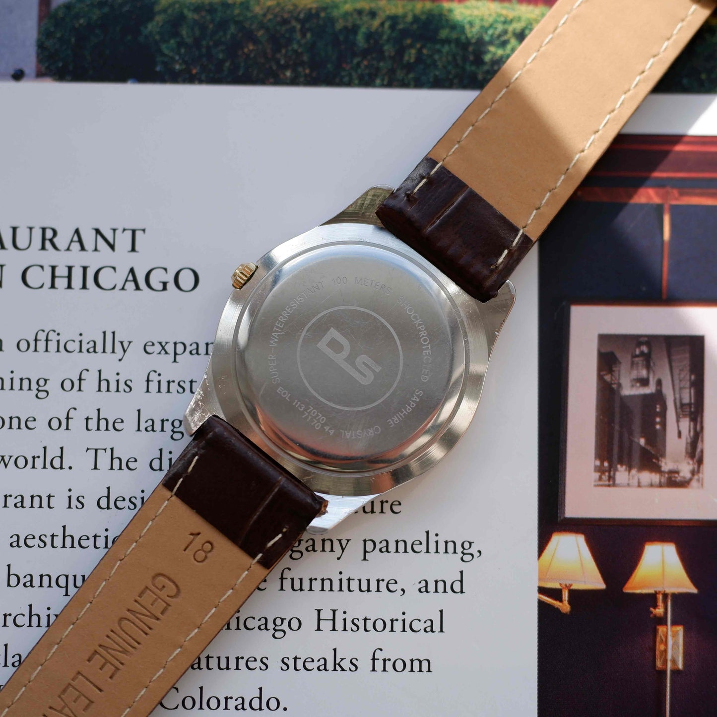 Vintage Certina DS Two Tone Watch 90s Gold Quartz Roman Dial