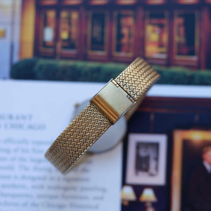 Vintage Sekonda Moon Phase Roman Dial 80s Gold Quartz