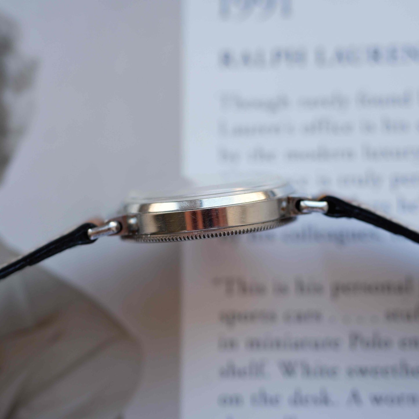 Vintage Longines 1947 Cal. 12.68Z Sector Dial with Blued Hands & Flexible Lugs