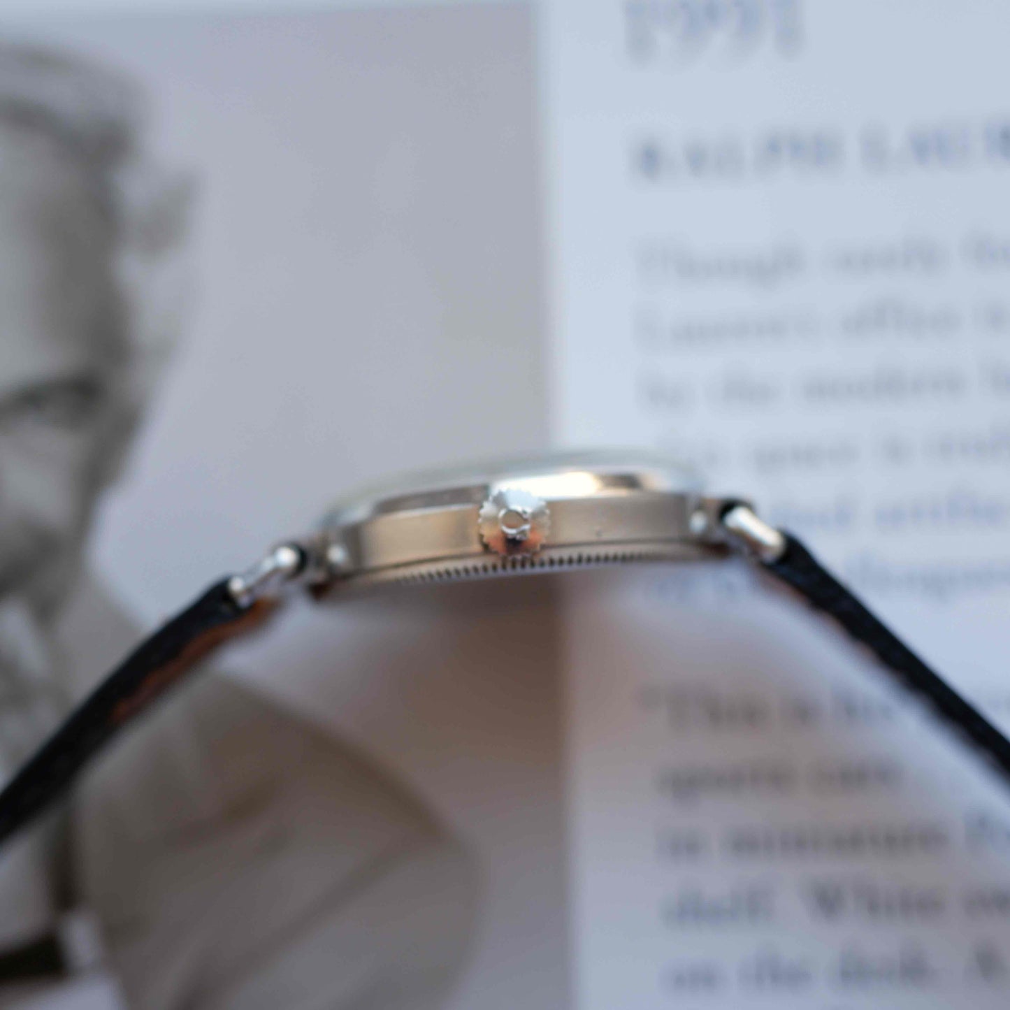 Vintage Longines 1947 Cal. 12.68Z Sector Dial with Blued Hands & Flexible Lugs