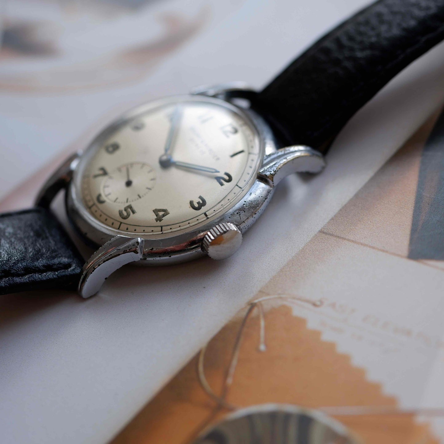 Vintage Baume & Mercier 40s Small Seconds Mid Century Manual Wind