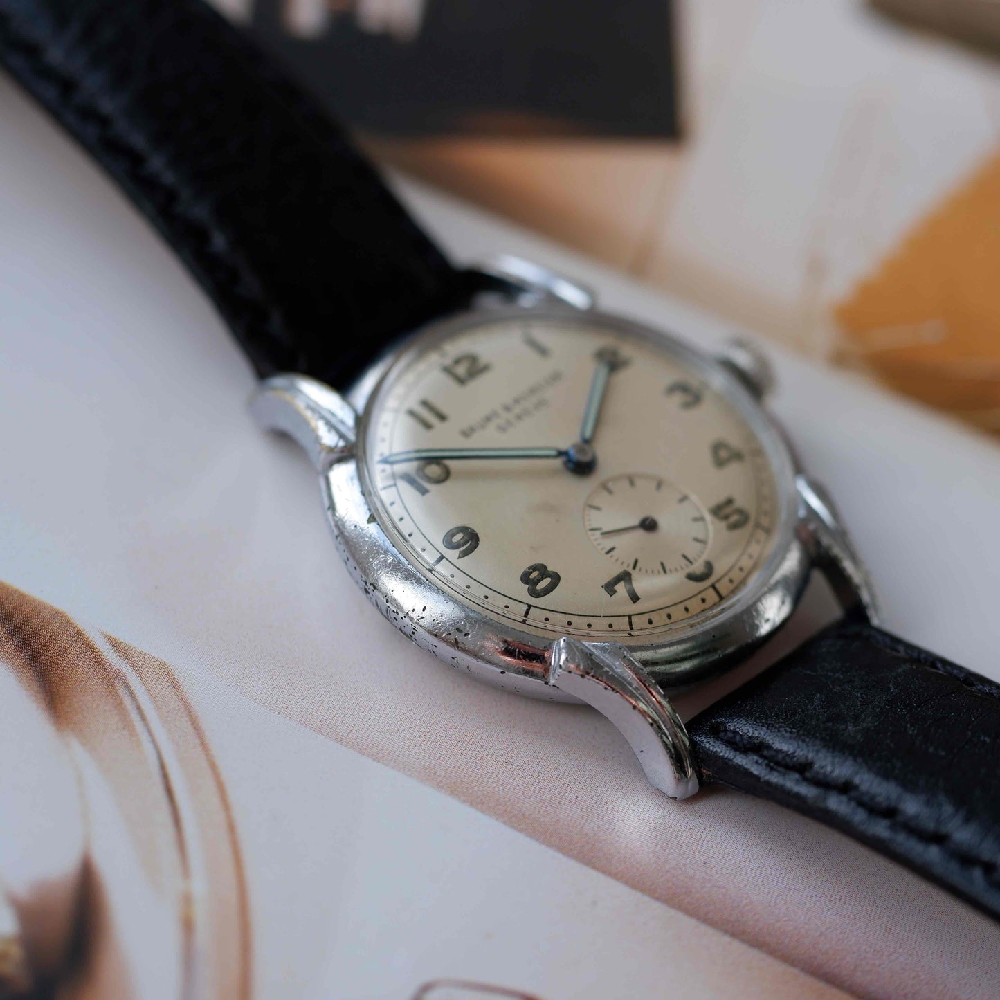 Vintage Baume & Mercier 40s Small Seconds Mid Century Manual Wind