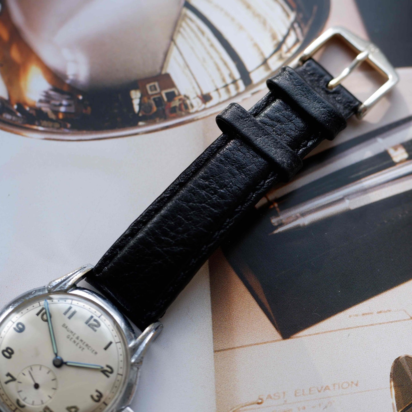 Vintage Baume & Mercier 40s Small Seconds Mid Century Manual Wind