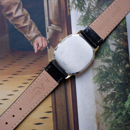 Vintage Omega De Ville Tank Ref. MD 192.0048 Gold 70s Rectangular Quartz