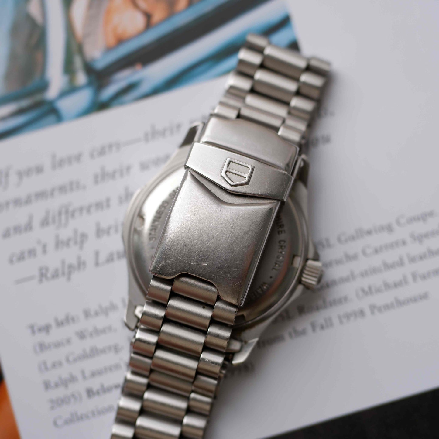 Vintage Tag Heuer Professional 2000 Ref. WE1211-R Date Quartz 90s