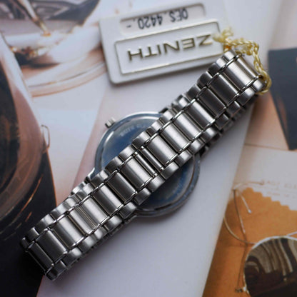 Vintage Zenith Espada White Roman Dial Quartz from the 90s - NOS