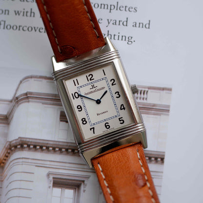Vintage Jaeger-LeCoultre Reverso Ref.250.8.08 White Sunburst Dial 90s Quartz