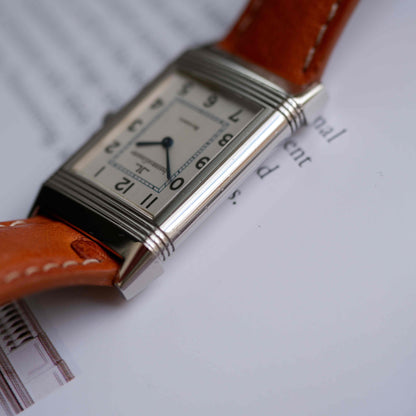 Vintage Jaeger-LeCoultre Reverso Ref.250.8.08 White Sunburst Dial 90s Quartz