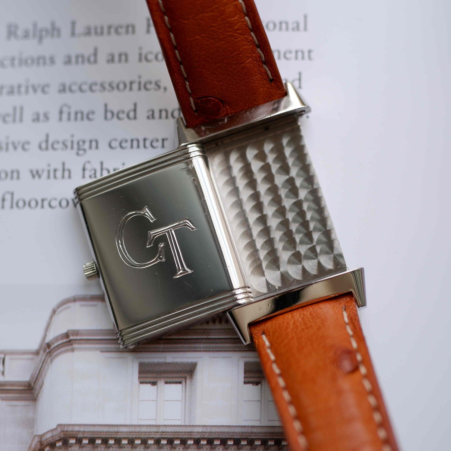 Vintage Jaeger-LeCoultre Reverso Ref.250.8.08 White Sunburst Dial 90s Quartz