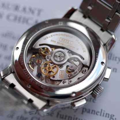 Zenith Chronomaster El Primero Ref. 02.0240.410 Full Calendar Moonphase Chronograph MINT