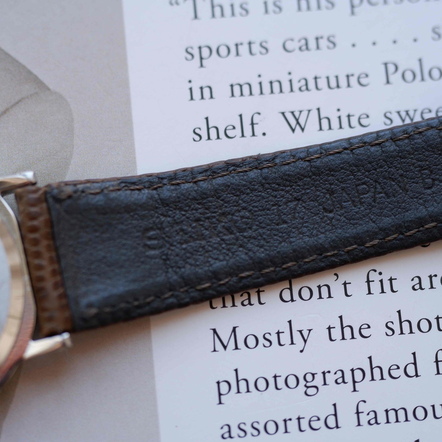 Vintage Seiko Alarm Dress Watch 80s Two-Tone Arabic Numerals Quartz