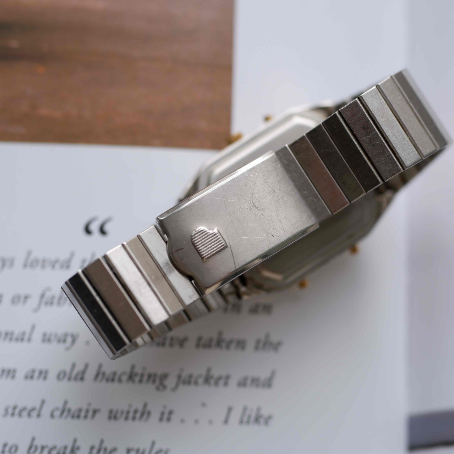 Vintage Pulsar AnaDigi Quartz Two Tone Gold from the 80s