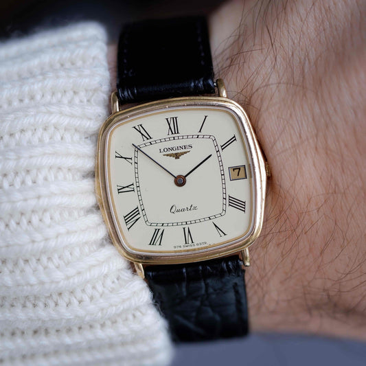 Vintage Longines L974.2 Dress Watch 70s Ultra Thin Gold Plated