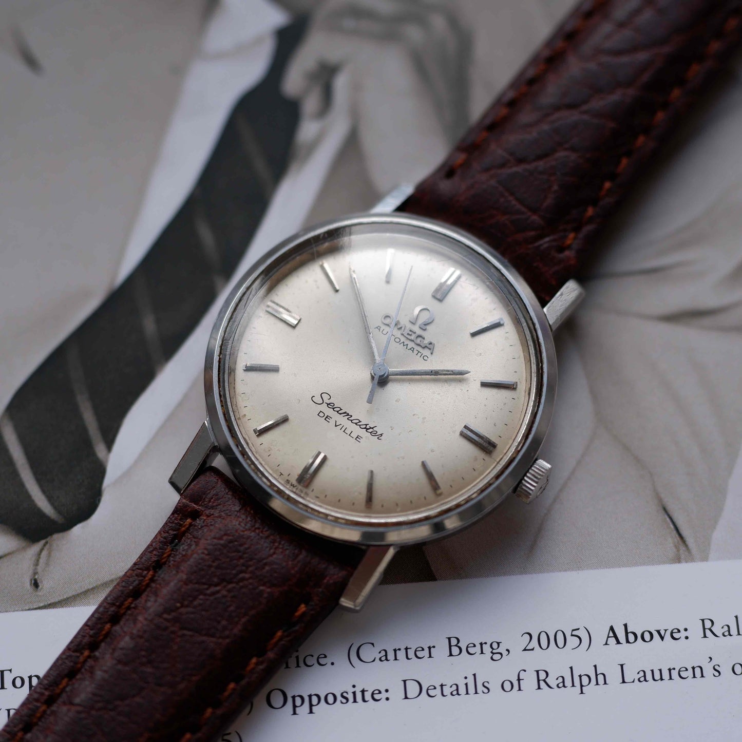 Vintage Omega Seamaster De Ville Ref. 165.020 Sunburst Dial 60s Automatic