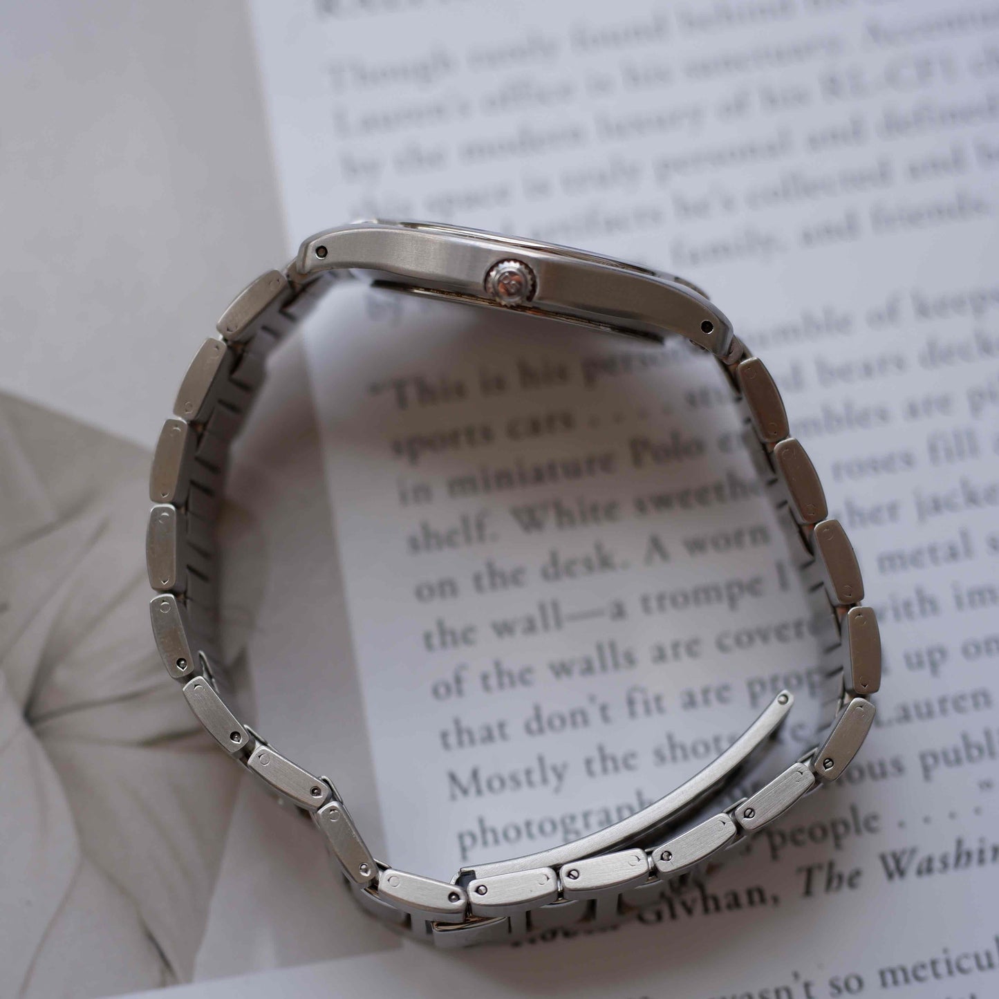 Vintage Certina Moon Phase Watch Silver 90s Quartz - MINT