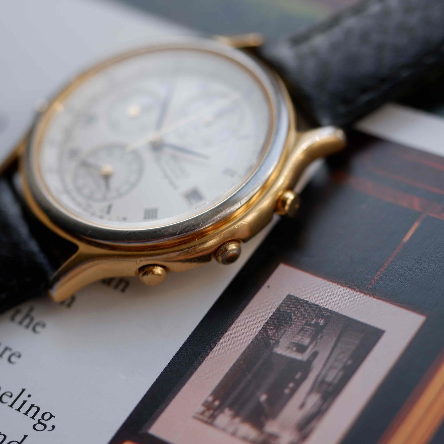 Vintage Seiko Chronograph Ref. 7T32.6A50 Alarm Quartz from the 80s