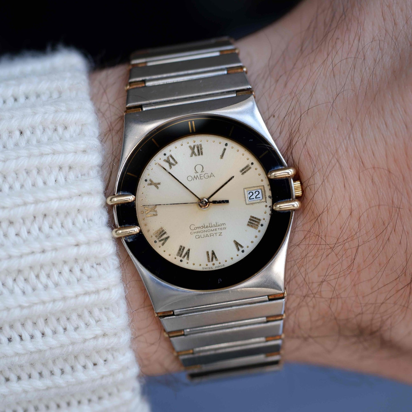 Vintage Omega Constellation Manhattan Ref. 198.0140/398.0866 from the 80s