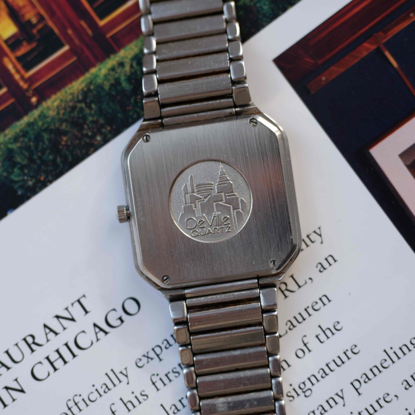 Vintage Omega DeVille Quartz from the 80s Two Tone