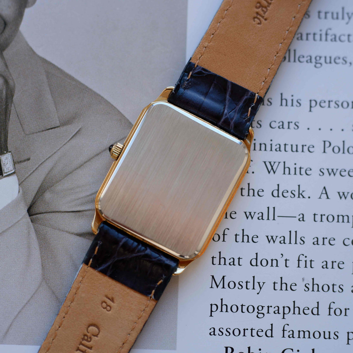 Vintage Tissot Tank 80s Gold Champagne Dial Swiss Quartz - Mint
