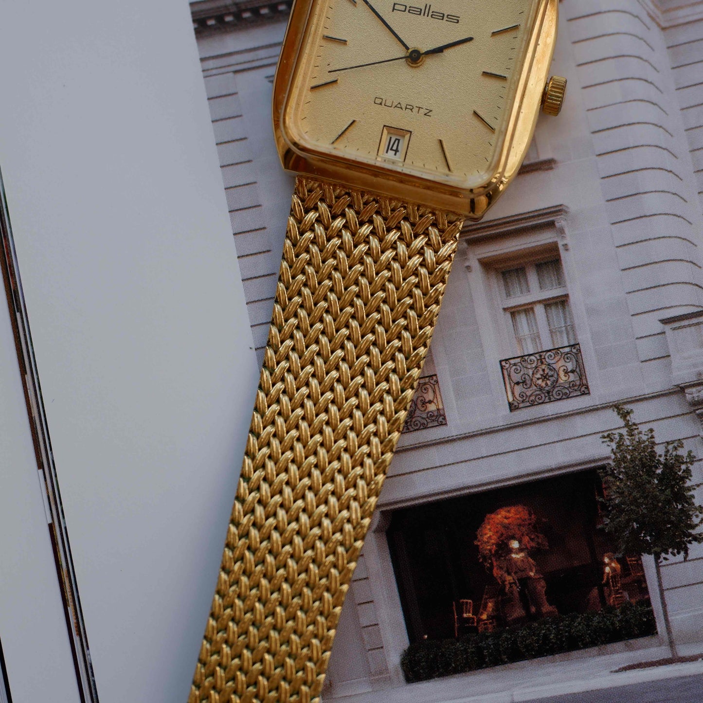 Vintage Pallas Champagne Dial Quartz from the 70s