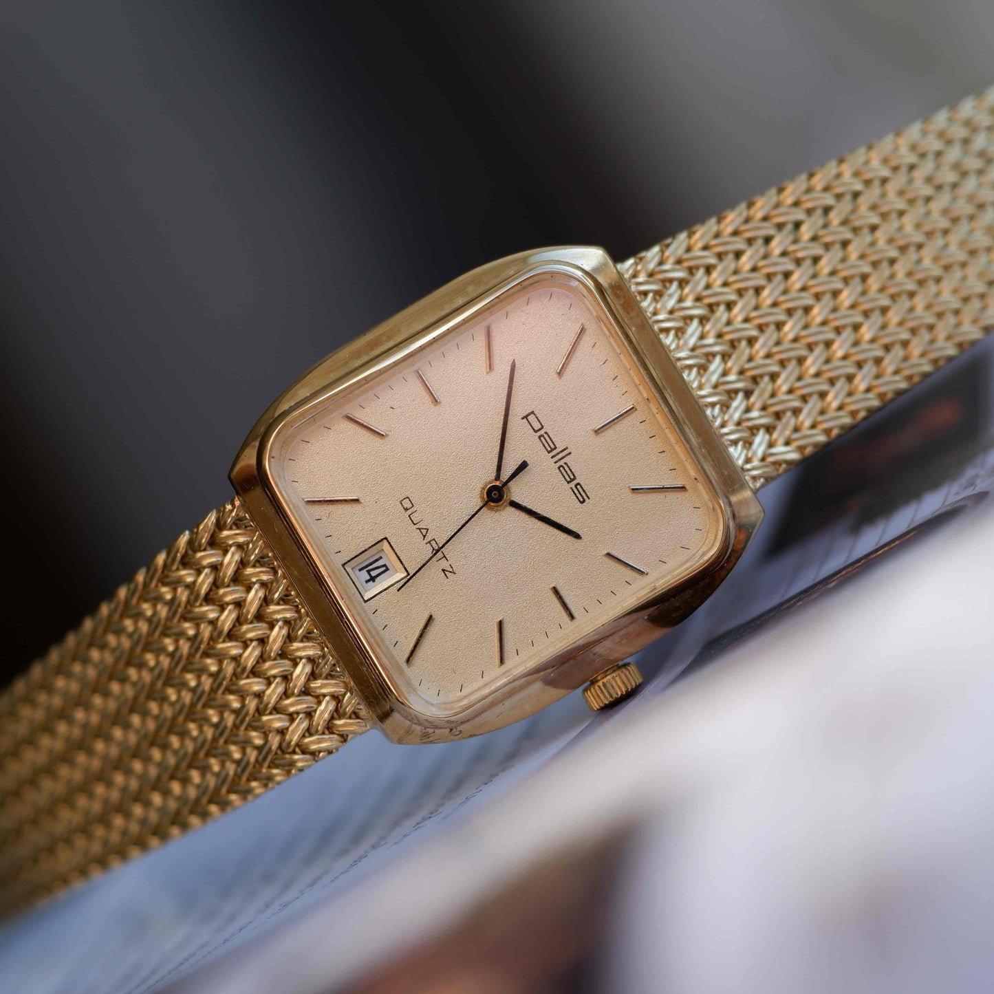 Vintage Pallas Champagne Dial Quartz from the 70s
