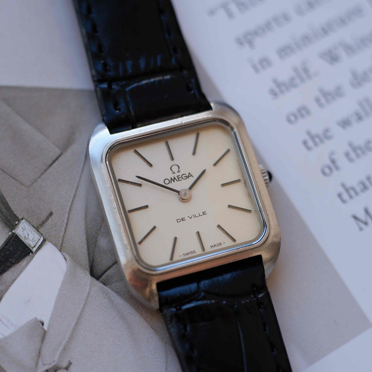 Vintage Omega De Ville Tank Mid Size 70s Mechanical