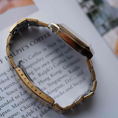 Vintage Citizen Day Date 80s Frosted Champagne Dial Japanese Market