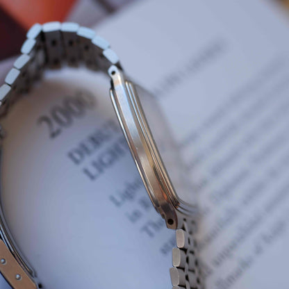 Vintage Omega Seamaster Ultra Thin White Dial Quartz from the 80s