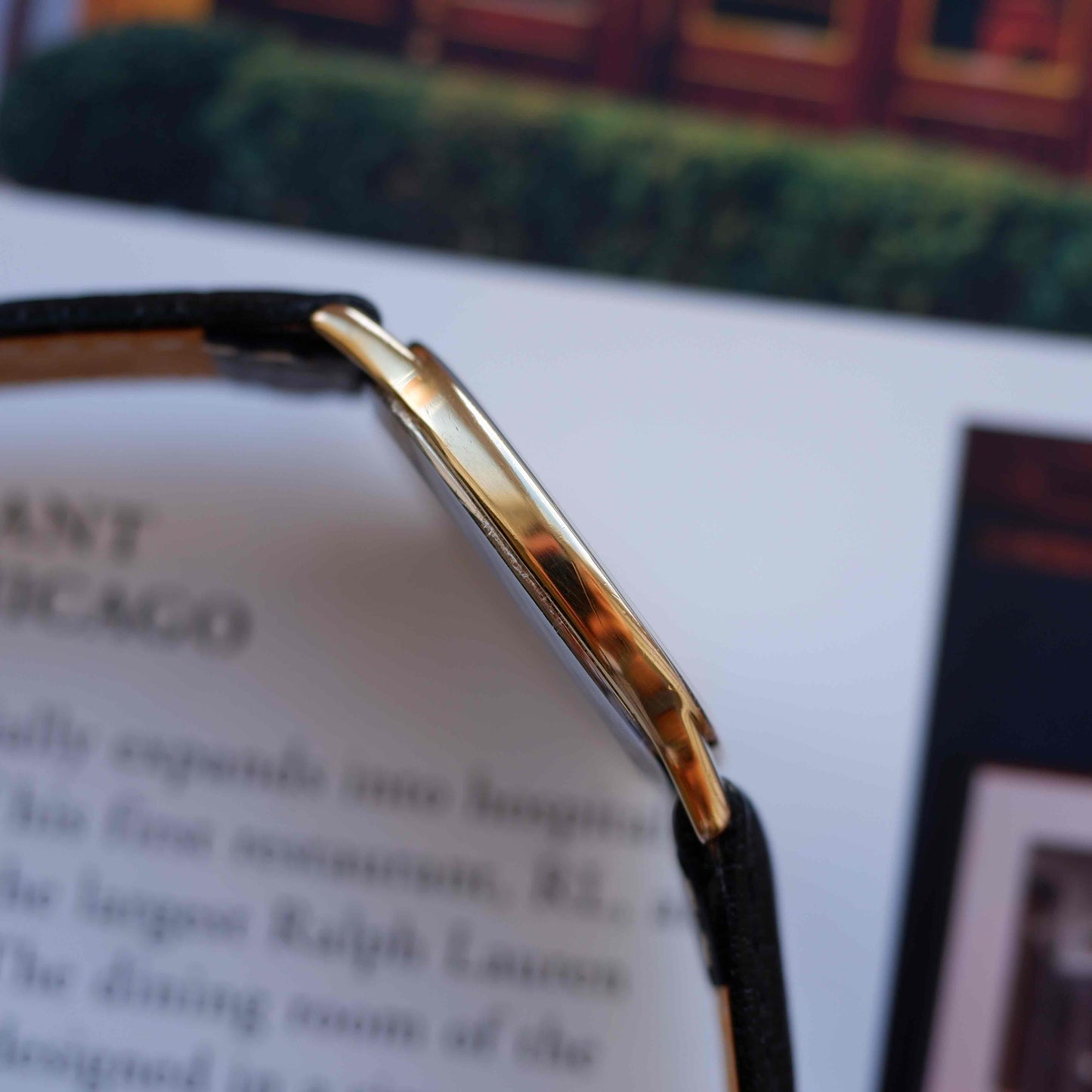 Vintage Omega De Ville Tonneau Case 70s Gold Champagne Dial Quartz