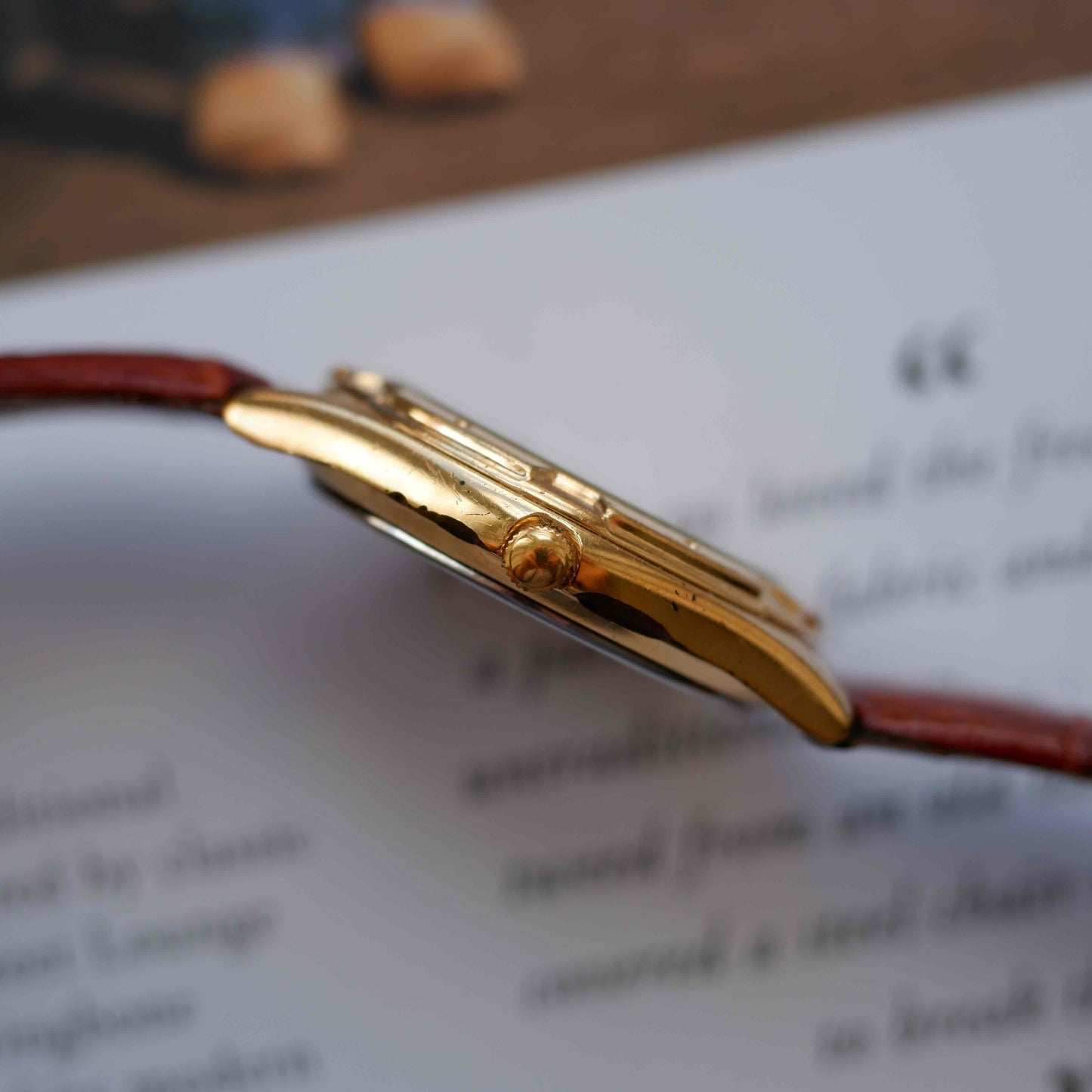 Vintage Seiko AnaDigi Ref. H801-7001 Quartz Gold from the 80s