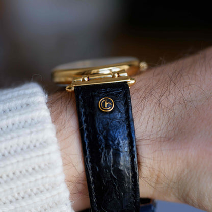 Vintage Challenger 90s White Roman Dial Breguet-Style Mechanical NOS